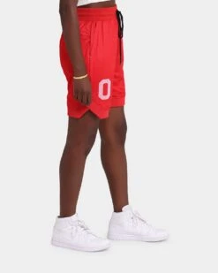 The Anti Order A8 Mesh Basketball Shorts Red/White -Mitchell & Ness Shop 03005295 YR081 womens 0050