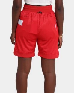 The Anti Order A8 Mesh Basketball Shorts Red/White -Mitchell & Ness Shop 03005295 YR081 womens 0080