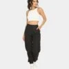 EN ES Women's Classic Cargo Pant Black 1 EN ES Women's Classic Cargo Pant Black -Mitchell & Ness Shop 03006003 YB001 womens 0020