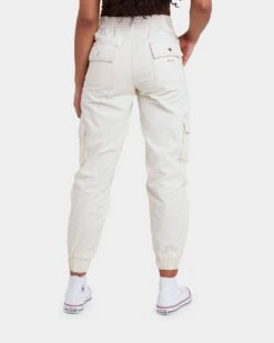 EN ES Women's Fearless Cargo Pants Off White -Mitchell & Ness Shop 03006223 YO007 womens 0040