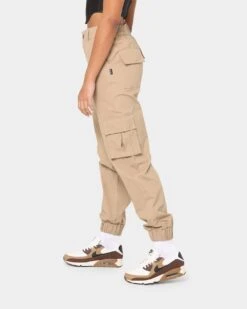 EN ES Women's Washed Cargo Pants Beige 8 EN ES Women's Washed Cargo Pants Beige -Mitchell & Ness Shop 03006266 Y1000 womens 0060