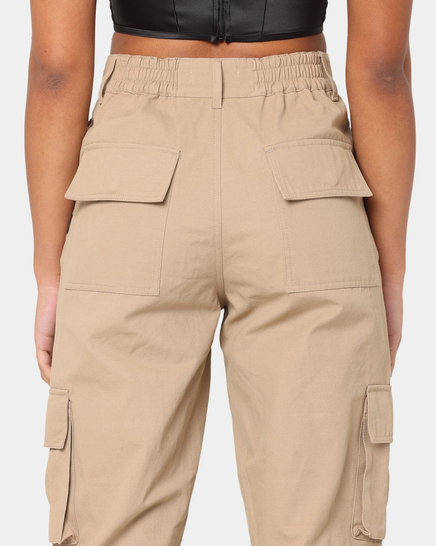 EN ES Women's Washed Cargo Pants Beige EN ES Women's Washed Cargo Pants Beige -Mitchell & Ness Shop 03006266 Y1000 womens 0080