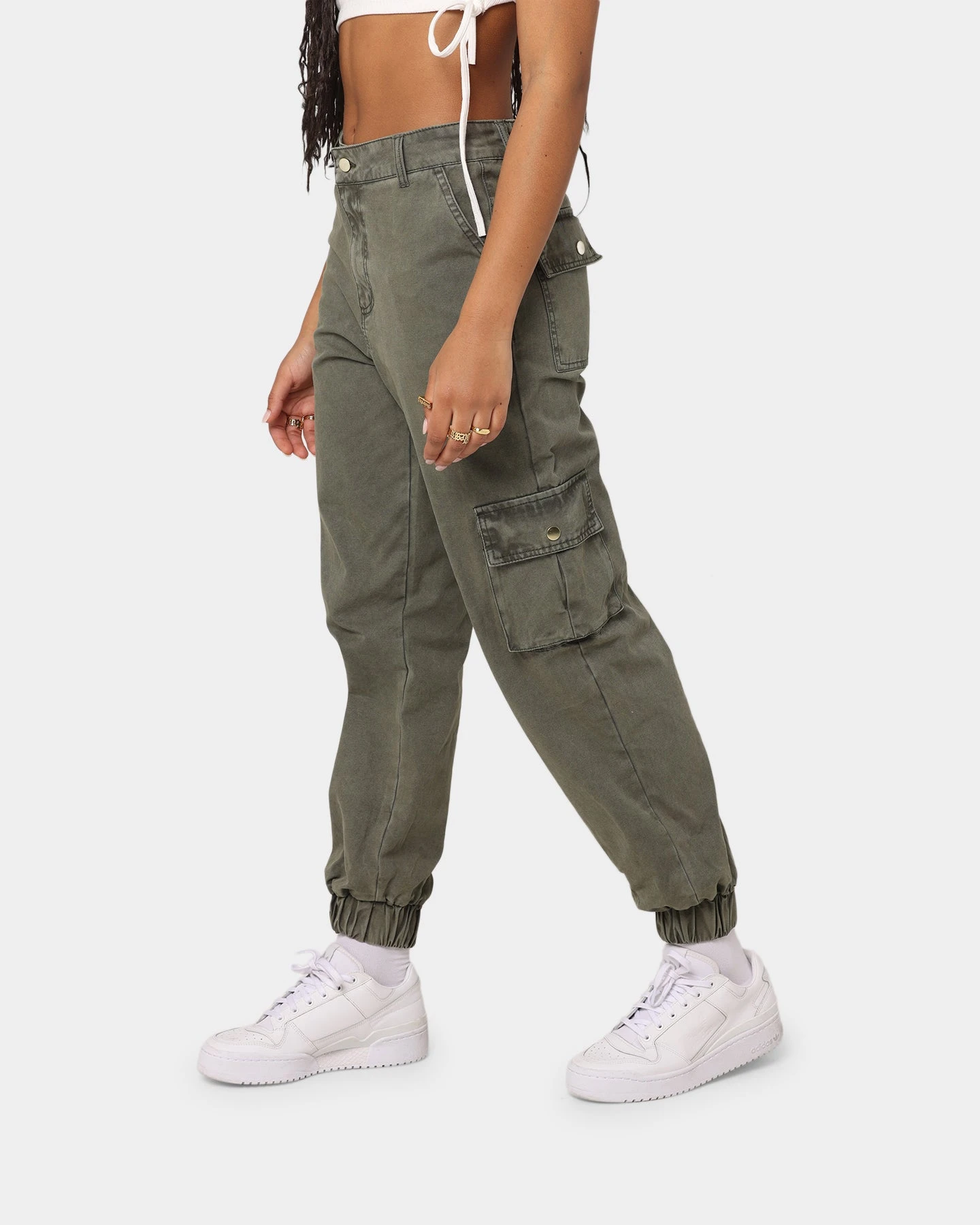 EN.ES Washed Cargo Pants Washed Khaki EN.ES Washed Cargo Pants Washed Khaki -Mitchell & Ness Shop 03006266 YK050 womens 0060