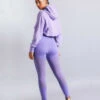Reebok X Cardi B Women's Mesh High-Rise Tights Purple 2 Reebok X Cardi B Women's Mesh High-Rise Tights Purple -Mitchell & Ness Shop 03006345 YP200 womens 001