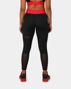 Reebok X Cardi B Women's 7/8 Tights Black -Mitchell & Ness Shop 03006346 YB001 womens 0040