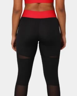 Reebok X Cardi B Women's 7/8 Tights Black -Mitchell & Ness Shop 03006346 YB001 womens 0080