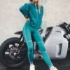 Dead Studios Women's Biker Tight Teal