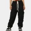 EN ES Cargo Track Pants Black -Mitchell & Ness Shop 03006694 YB001 womens 0010