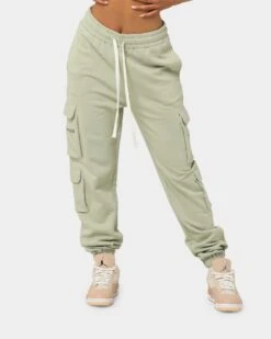 EN ES Cargo Track Pants Green