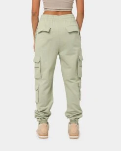 EN ES Cargo Track Pants Green -Mitchell & Ness Shop 03006694 YG600 womens 0040
