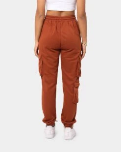 XXIII Women's Bella Cargo Trackpant Brown -Mitchell & Ness Shop 03007051 YX300 womens 0040