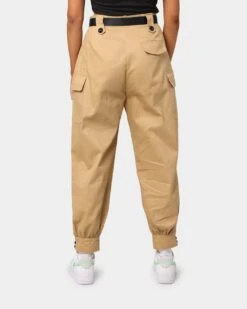 XXIII Women's Phoenix Belt Cargo Pant Tan -Mitchell & Ness Shop 03007053 YT001 womens 0040