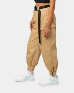 XXIII Women's Phoenix Belt Cargo Pant Tan -Mitchell & Ness Shop 03007053 YT001 womens 0060