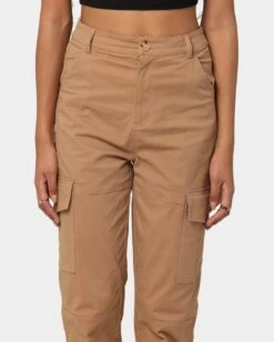 XXIII Women's Kelly Cargo Pant Mocha -Mitchell & Ness Shop 03007072 YM025 womens 0030