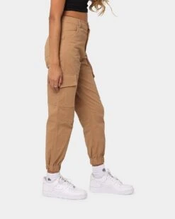 XXIII Women's Kelly Cargo Pant Mocha -Mitchell & Ness Shop 03007072 YM025 womens 0050