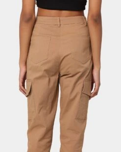 XXIII Women's Kelly Cargo Pant Mocha -Mitchell & Ness Shop 03007072 YM025 womens 0080
