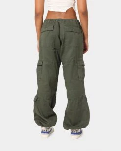 Rothco Women's Vintage Paratrooper Fatigue Cargo Pants Olive -Mitchell & Ness Shop 03007189 YO100 womens 00040