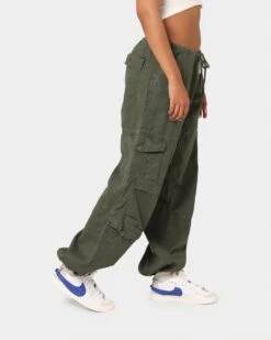 Rothco Women's Vintage Paratrooper Fatigue Cargo Pants Olive -Mitchell & Ness Shop 03007189 YO100 womens 00050
