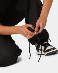 Rothco Women's Vintage Paratrooper Fatigue Cargo Pants Black 11 Rothco Women's Vintage Paratrooper Fatigue Cargo Pants Black -Mitchell & Ness Shop 03007191 YB001 womens 00100