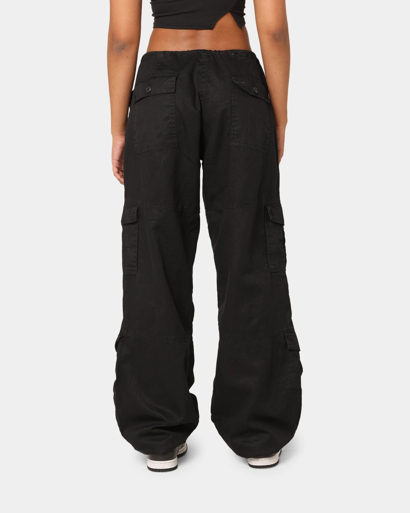 Rothco Women's Vintage Paratrooper Fatigue Cargo Pants Black Rothco Women's Vintage Paratrooper Fatigue Cargo Pants Black -Mitchell & Ness Shop 03007191 YB001 womens 0040