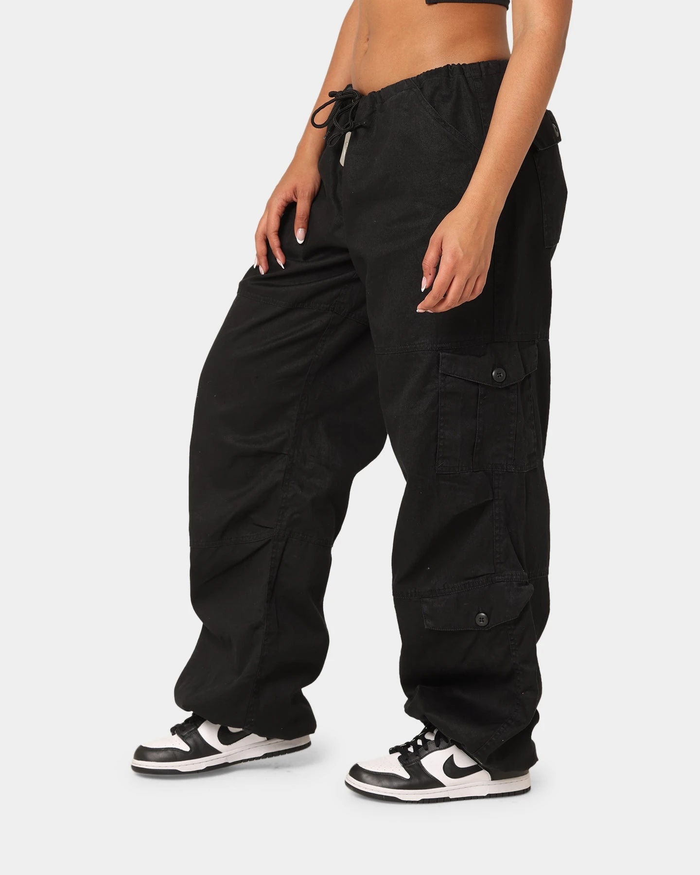 Rothco Women's Vintage Paratrooper Fatigue Cargo Pants Black Rothco Women's Vintage Paratrooper Fatigue Cargo Pants Black -Mitchell & Ness Shop 03007191 YB001 womens 0060