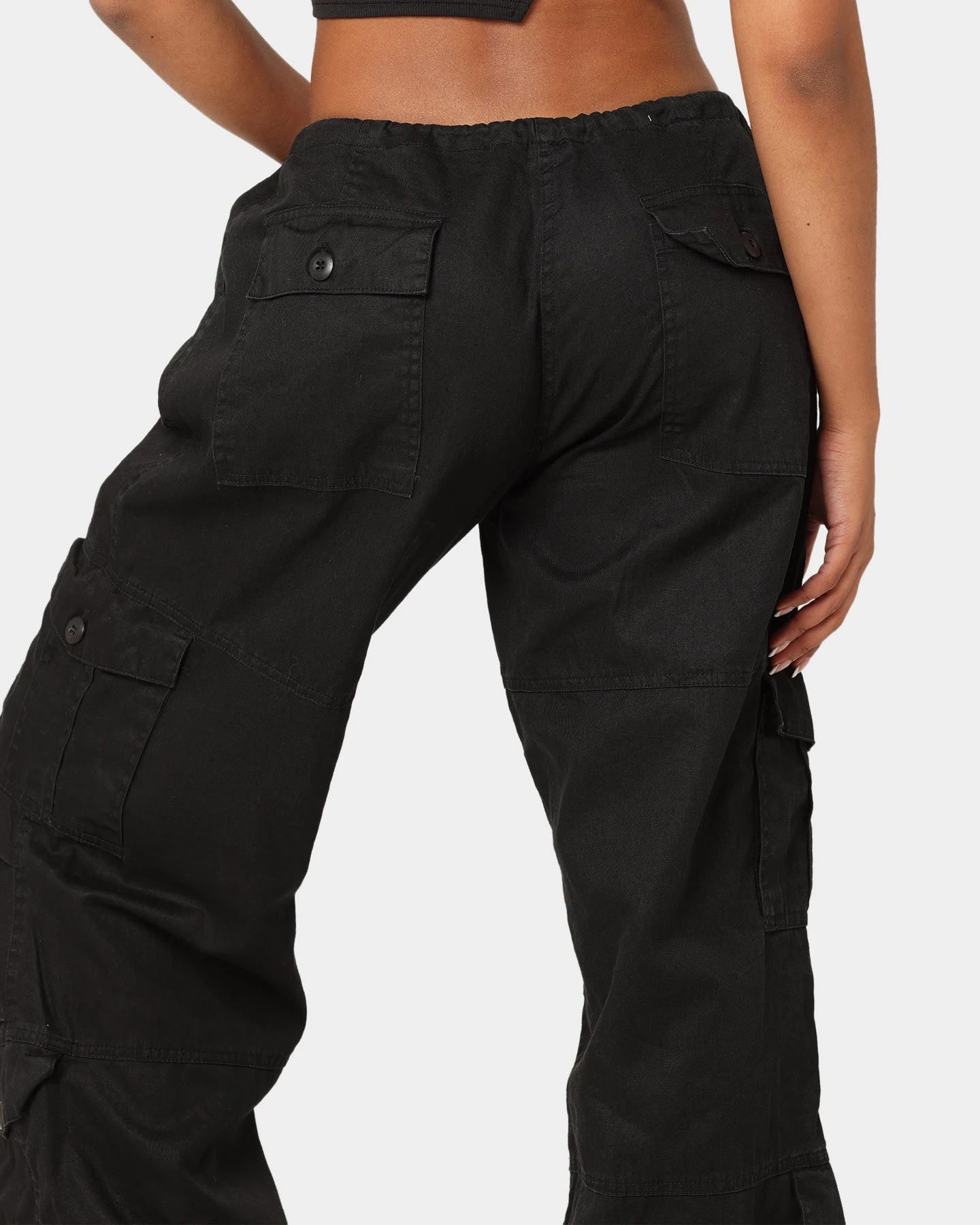 Rothco Women's Vintage Paratrooper Fatigue Cargo Pants Black Rothco Women's Vintage Paratrooper Fatigue Cargo Pants Black -Mitchell & Ness Shop 03007191 YB001 womens 0080