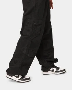 Rothco Women's Vintage Paratrooper Fatigue Cargo Pants Black 10 Rothco Women's Vintage Paratrooper Fatigue Cargo Pants Black -Mitchell & Ness Shop 03007191 YB001 womens 0090