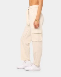 XXIII Women's Mae Cargo Pant Cream -Mitchell & Ness Shop 03007199 YC600 womens 0060