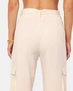 XXIII Women's Mae Cargo Pant Cream -Mitchell & Ness Shop 03007199 YC600 womens 0070