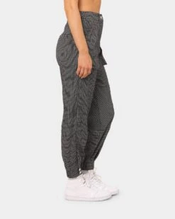 XXIII Women's Vera Plaid Cargo Pants Navy -Mitchell & Ness Shop 03007201 YN200 womens 0060