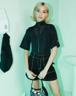 EN ES Women's Fearless Cargo Short Black