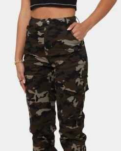 XXIII Women's Camo Cargo Stretch Pant Camo -Mitchell & Ness Shop 03007233 YC001 womens 0040
