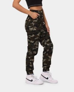 XXIII Women's Camo Cargo Stretch Pant Camo -Mitchell & Ness Shop 03007233 YC001 womens 0050