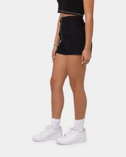 XXIII Women's Cargo Short Black -Mitchell & Ness Shop 03007234 YB001 womens 0060