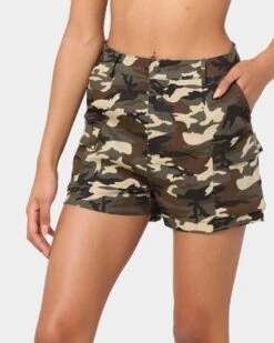 XXIII Women's Aurora Cargo Short Camo -Mitchell & Ness Shop 03007284 YC001 womens 0070