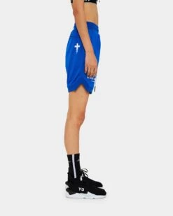 The Anti Order Man Made Basketball Shorts Royal -Mitchell & Ness Shop 03007340 YR400 womens 0040
