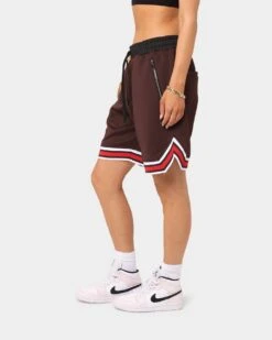 XXIII MVP Basketball Shorts Chocolate -Mitchell & Ness Shop 03007403 YC360 womens 0060