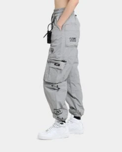 The Anti Order Future Cargo Joggers Ice Grey -Mitchell & Ness Shop 03007470 YI027 womens 00060