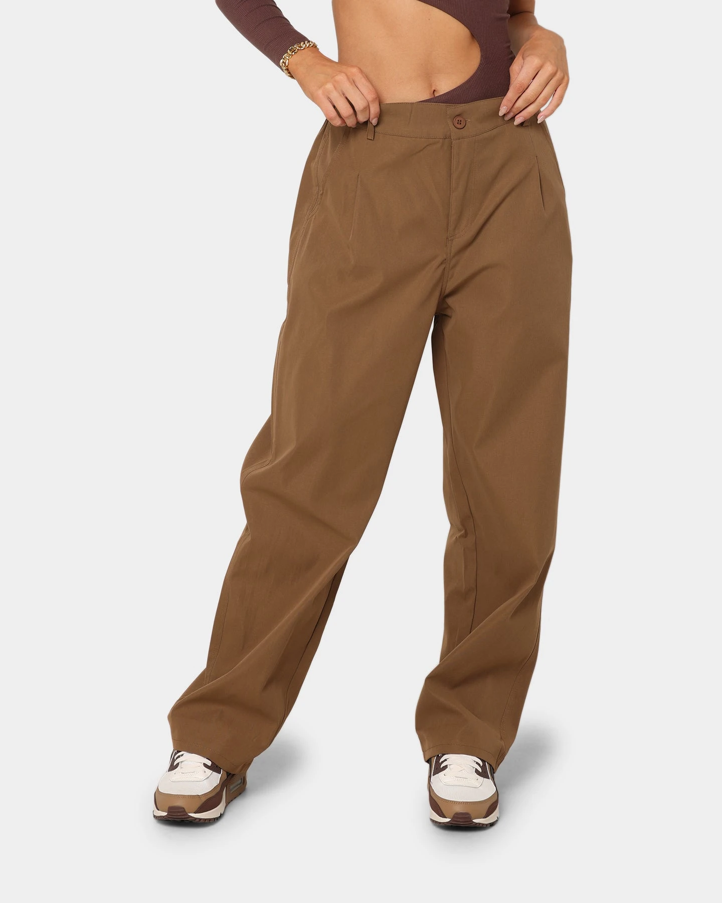 XXIII Women's Isla Cargo Pants Brown XXIII Women's Isla Cargo Pants Brown -Mitchell & Ness Shop 03007531 YX300 womens 0010