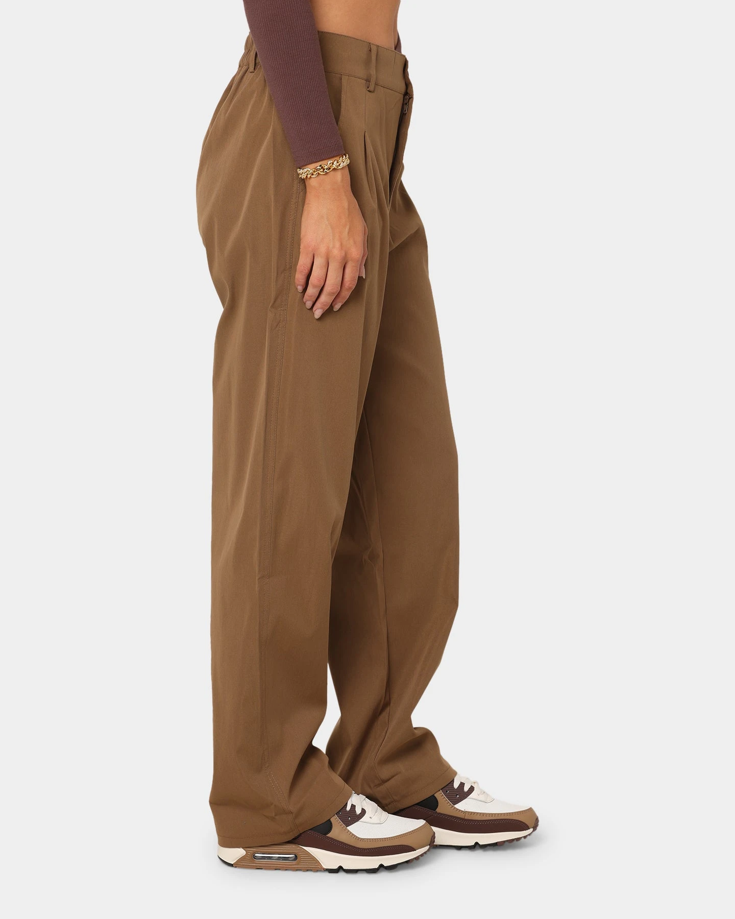 XXIII Women's Isla Cargo Pants Brown XXIII Women's Isla Cargo Pants Brown -Mitchell & Ness Shop 03007531 YX300 womens 0050