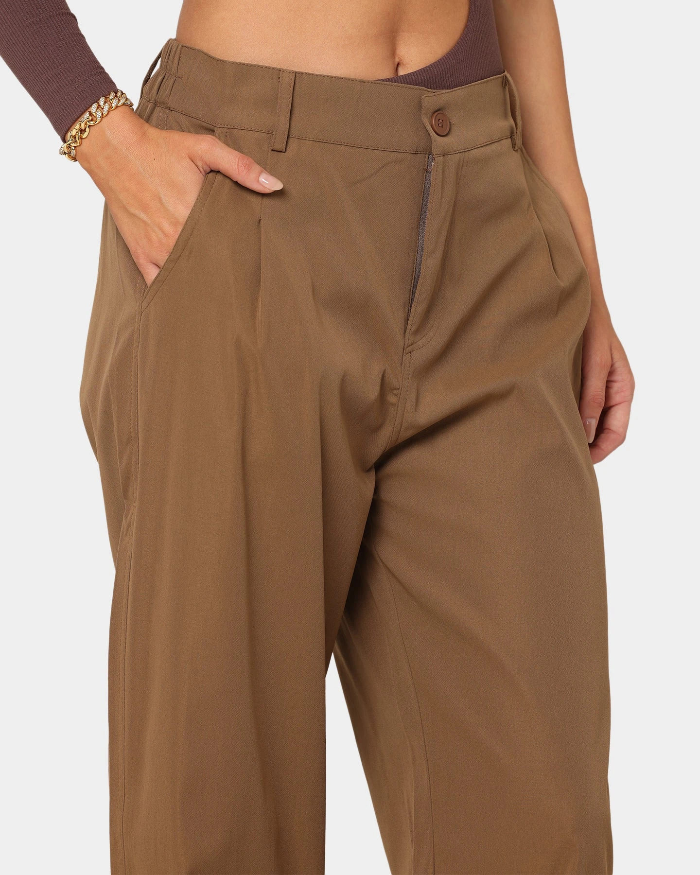 XXIII Women's Isla Cargo Pants Brown XXIII Women's Isla Cargo Pants Brown -Mitchell & Ness Shop 03007531 YX300 womens 0070