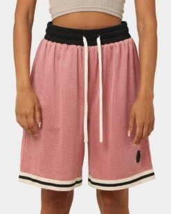 EN ES Team Basketball Shorts Plum -Mitchell & Ness Shop 03007595 YP023 womens 0030