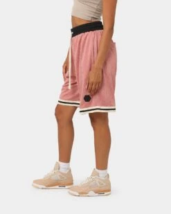 EN ES Team Basketball Shorts Plum -Mitchell & Ness Shop 03007595 YP023 womens 0060