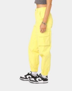 XXIII Women's Willa Cargo Pants Yellow -Mitchell & Ness Shop 03007676 YY001 womens 0060