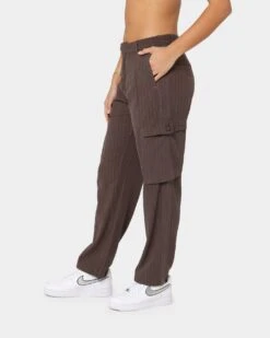 Honor The Gift Luther Cargo Pants Chocolate -Mitchell & Ness Shop 03007722 YC360 womens 0060