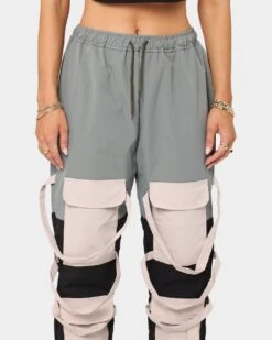 XXIII Women's Valentina Cargo Pants Khaki -Mitchell & Ness Shop 03007882 YK001 womens 0030