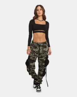 XXIII Raj Cargo Pants Camo