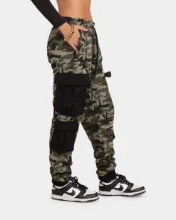 XXIII Raj Cargo Pants Camo 6 XXIII Raj Cargo Pants Camo -Mitchell & Ness Shop 03007985 YC001 womens 0050