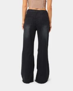 XXIII Women's Jacquie Bell Bottom Jeans Black -Mitchell & Ness Shop 03008067 YB001 womens 0040
