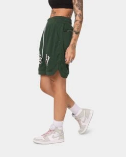 Saint Morta Graves Basketball Shorts Dark Green -Mitchell & Ness Shop 03008144 YD009 womens 0060